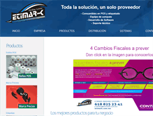 Tablet Screenshot of etimark.com.mx